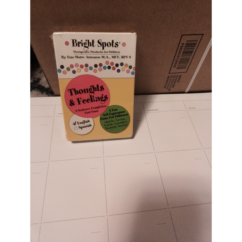 Bright Spots Thoughts And Feelings Self Expression Game Kids In English